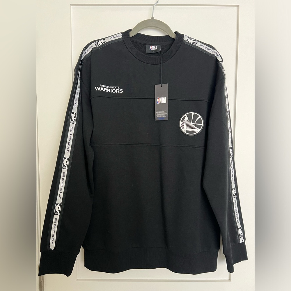 nba style korea black golden state warriors limited release sweatshirt nwt